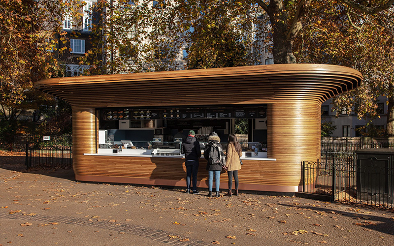 The Royal Parks Kiosks London